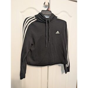 Adidas Women's Cropped Hoodie Small